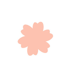 Fototapeta premium Flower icon., Vector icon flower, in trendy flat style isolated on white background. Flower icon image, Flower icon illustration