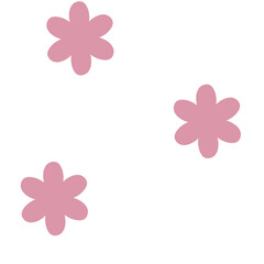 Pink flowers. Spring blossoms