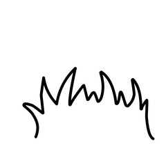 doodle grass illustration collection handdrawn style