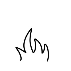 doodle grass illustration collection handdrawn style