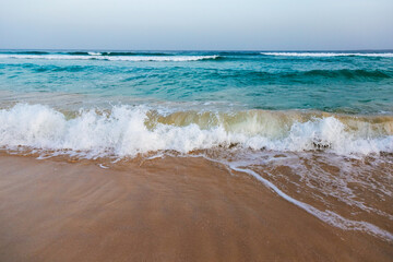 waves on the beach, Praia de Chaves, Boa Vista, Cape Verde