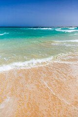 beach with sky and sea, Praia de Chaves, Boa Vista, Cape Verde