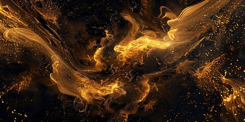 Flame Abstract Art