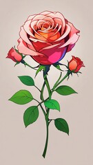 illustration of a flower