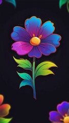 Obraz premium illustration of a flower