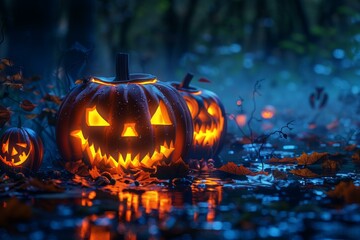 Halloween Pumpkin Lantern