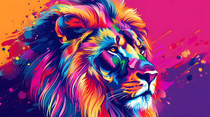 Portrait of Lion