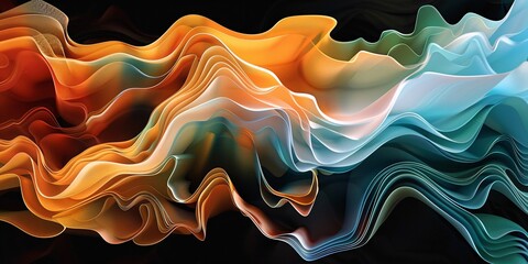 Fototapeta premium abstract fractal background