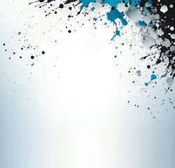Fototapeta premium abstract blue background, texture, ink, design, drop, water, illustration, vector, art, color, watercolor, liquid, splatter, pattern, stain, dirty, frame, decoration, wallpaper, confetti, colorful