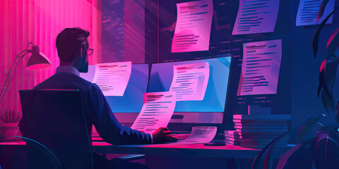 Invoice Fraud: An image showing how invoice fraud works, with fraudsters sending fake invoices or altering legitimate invoices to redirect payments to their accounts.