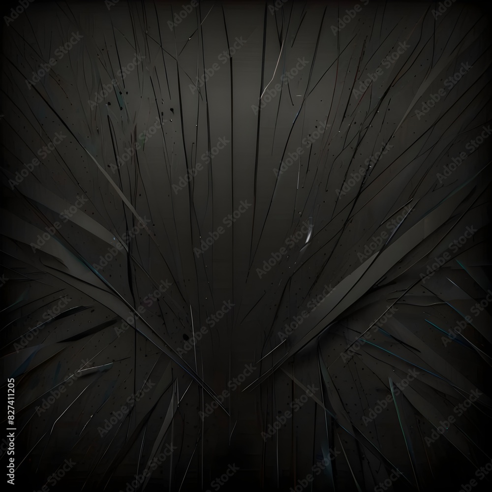 Poster black background lines vector image abstract wallpaper for backdrop or decoration generative ai