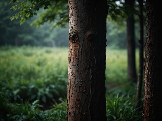 Fototapeta premium tree trunk in the forest