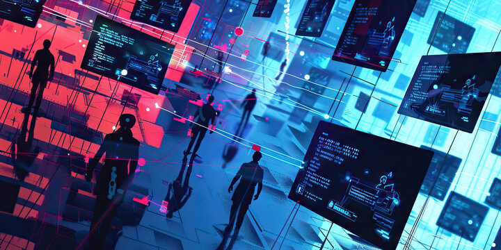 Pharming Attacks: A diagram showing how pharming attacks redirect users from legitimate websites to fraudulent ones without their knowledge, often by manipulating DNS settings