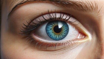 Obraz premium wonderful female eye, close up