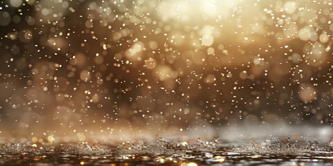 Hailstorm Impact: A close-up image of hailstones falling on the ground, bouncing off surfaces and creating a stark contrast against the background