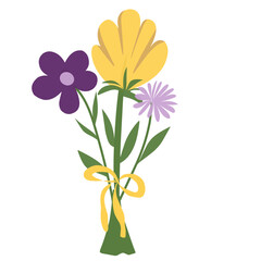 Beautiful bouquet illustration 