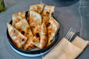 An excellent plate of truly exquisite Italian focaccia