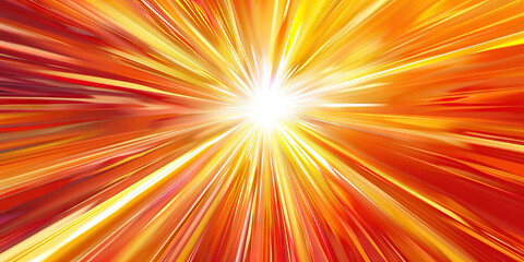 Obraz premium Sunburst Surprise: Radiating sunburst shapes in warm, sunny hues, bringing a burst of energy and positivity to the background