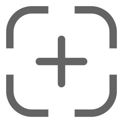 Obraz premium Add icon, vector illustration, simple design, best used for web