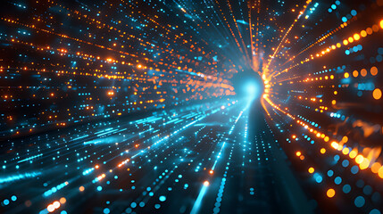 Obraz premium abstract light background loop