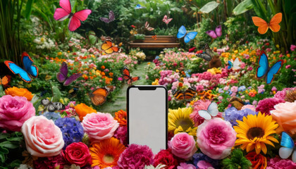 Fototapeta premium flower garden