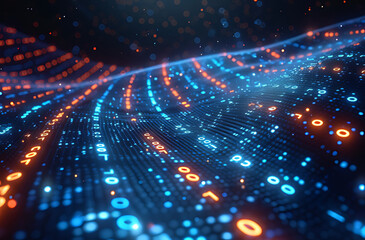 Obraz premium abstract light background loop