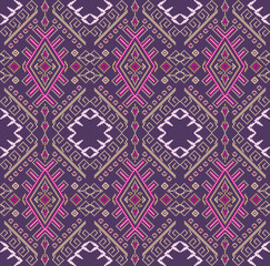 The background design pattern is similar to the pattern of Thai cloth.