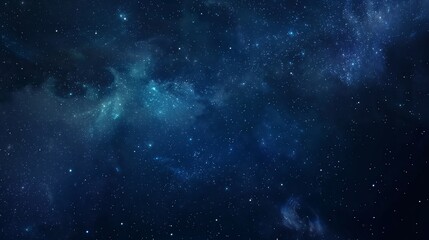 Naklejka premium Astronomical View of Stars and Nebulae.