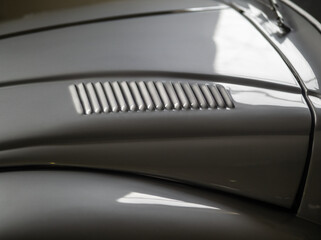 Retro and vintage old-timer car .