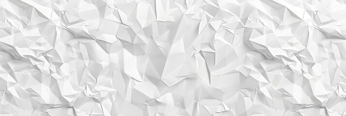 White polygon textured background 