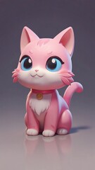 Icon cat 3d