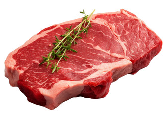 raw beef steak