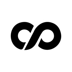 Infinity vector endless loop simple design