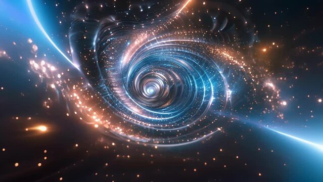 A glimpse into a parallel universe through the quantum tunnels rippling surface