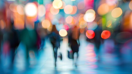 busy road It has a blur effect that emphasizes smooth, blurred motion.