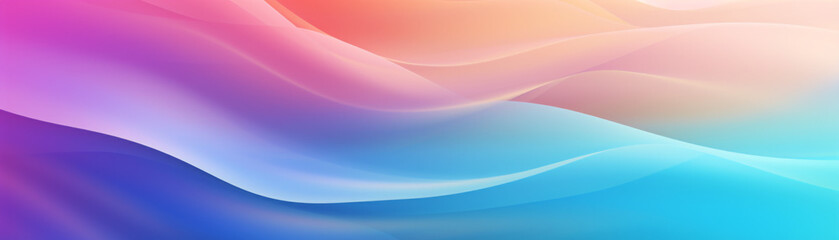Naklejka premium LGBTQ wallpaper with a gradient rainbow background, subtle and elegant, perfect for creating a calming and inclusive atmosphere, soft and harmonious tones