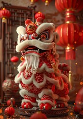 Lion Dance - A Vibrant Chinese Tradition