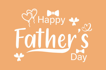 Happy fathers day. Lettering. Holiday calligraphy text