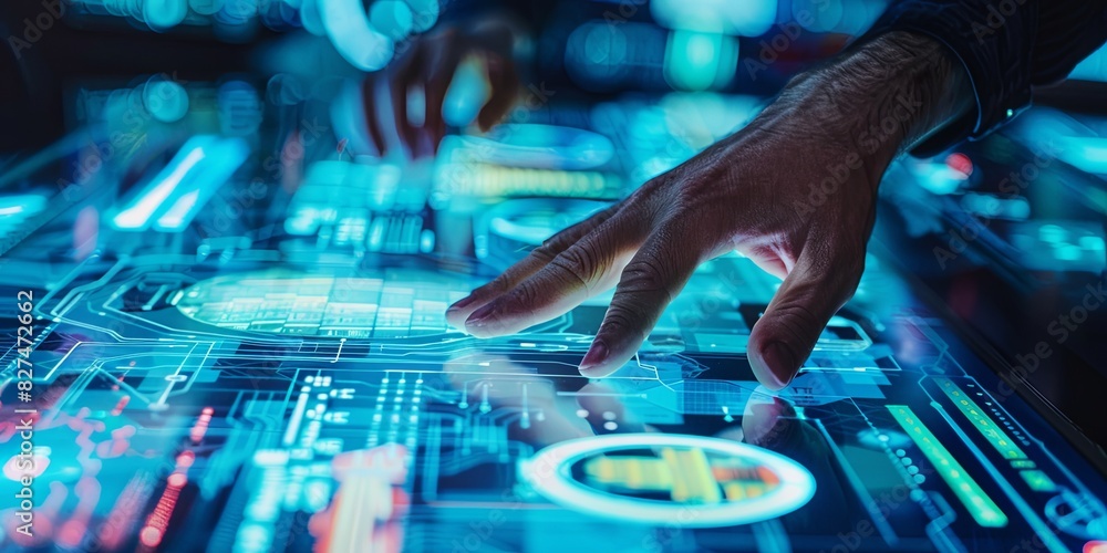 Poster User experience design focuses on creating intuitive and engaging interfaces that meet the needs of users and provide a seamless interaction with software applications