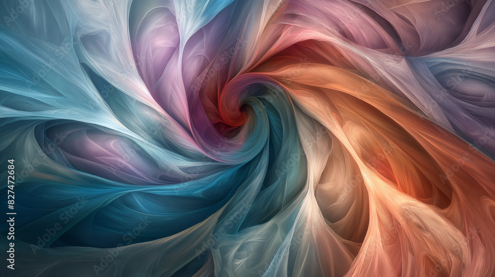 Poster 1. **ethereal enchantment**: showcase a captivating 3d artwork with swirling colors and ethereal sha