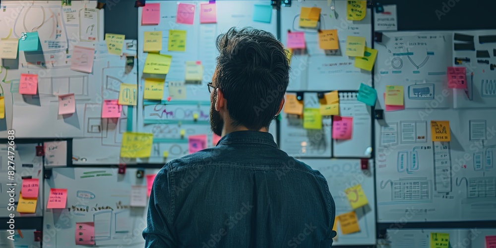 Poster Agile methodology is an iterative approach to software development that emphasizes flexibility, collaboration, and continuous improvement