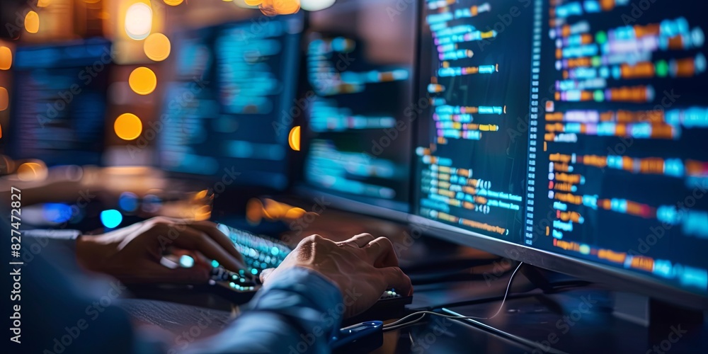 Poster Software maintenance involves modifying, updating, and enhancing existing software to address defects, add new features, and improve performance over time
