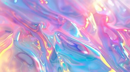 Fototapeta premium Abstract pastel gradient with a light, shiny texture and glowing