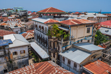 As a world heritage site, Stone town attracts tourists with its narrow streets, wonderful colors, wooden structures and multicultural life.