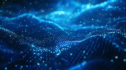 Embracing the Future: Captivating Abstract Tech-Themed Composition Inspires Innovation and Connectivity in the Digital Age, Conceptualizing Progress and Creativity