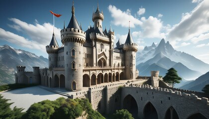 A palace of the king of ancient time 