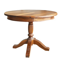 table isolated on white