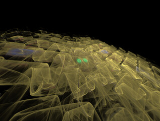 Obraz premium Imaginatory fractal abstract background Image