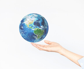 Woman hand making on white background. Woman's finger pointing, touching, holding ,hand pose gesture. Female making gesture handshake, peace and thumbs up and wrist set. Hand symbol communication..