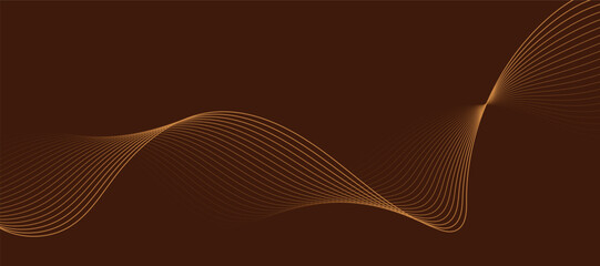 abstract brown background with waves